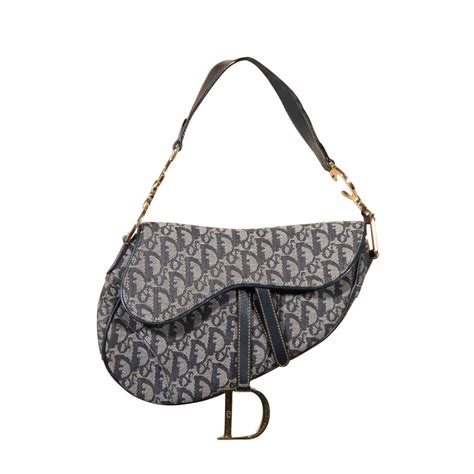 christian dior blue shoulder bag|shoulder bag with crossbody strap.